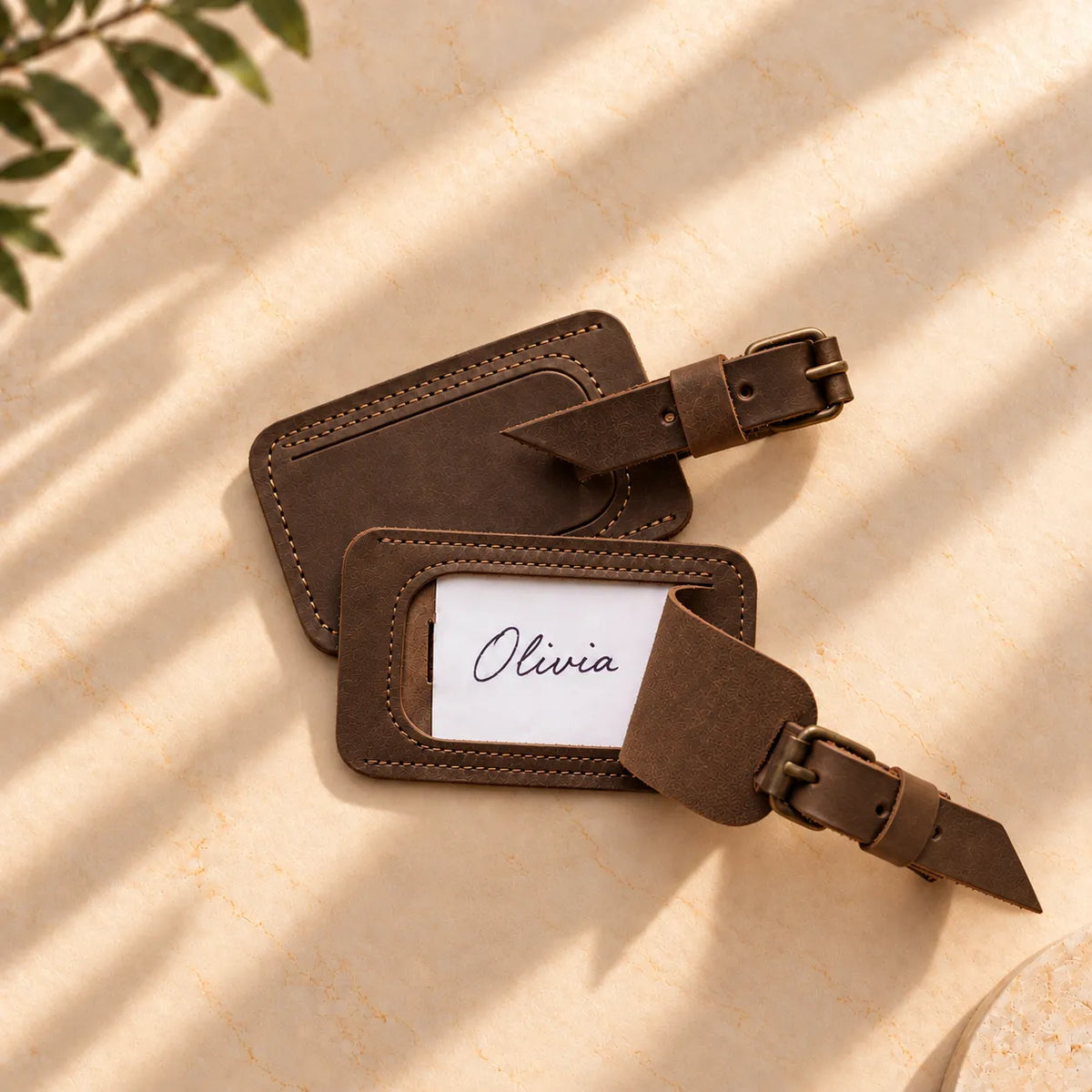 Leather Bag Tag