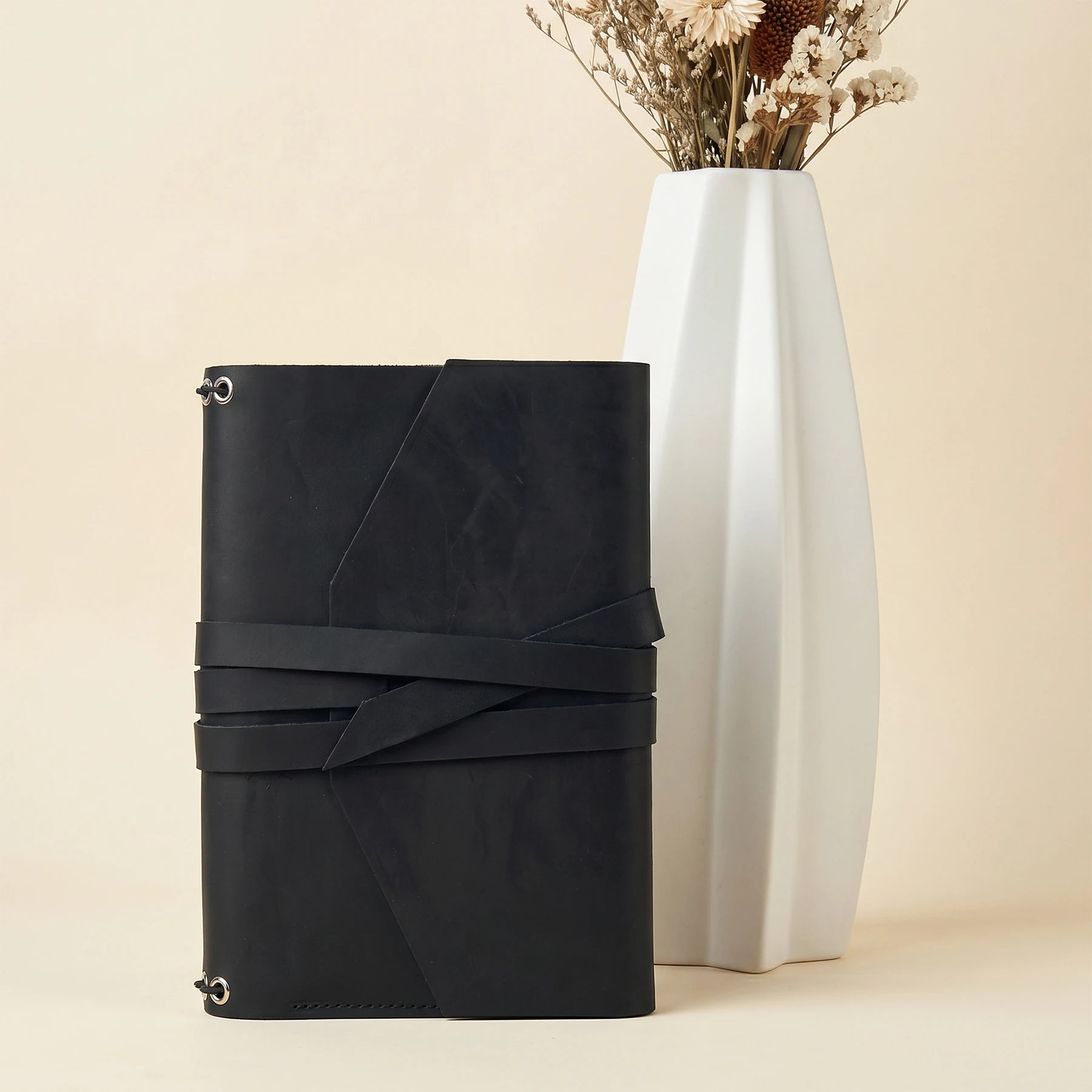 A4 Leather Notebook