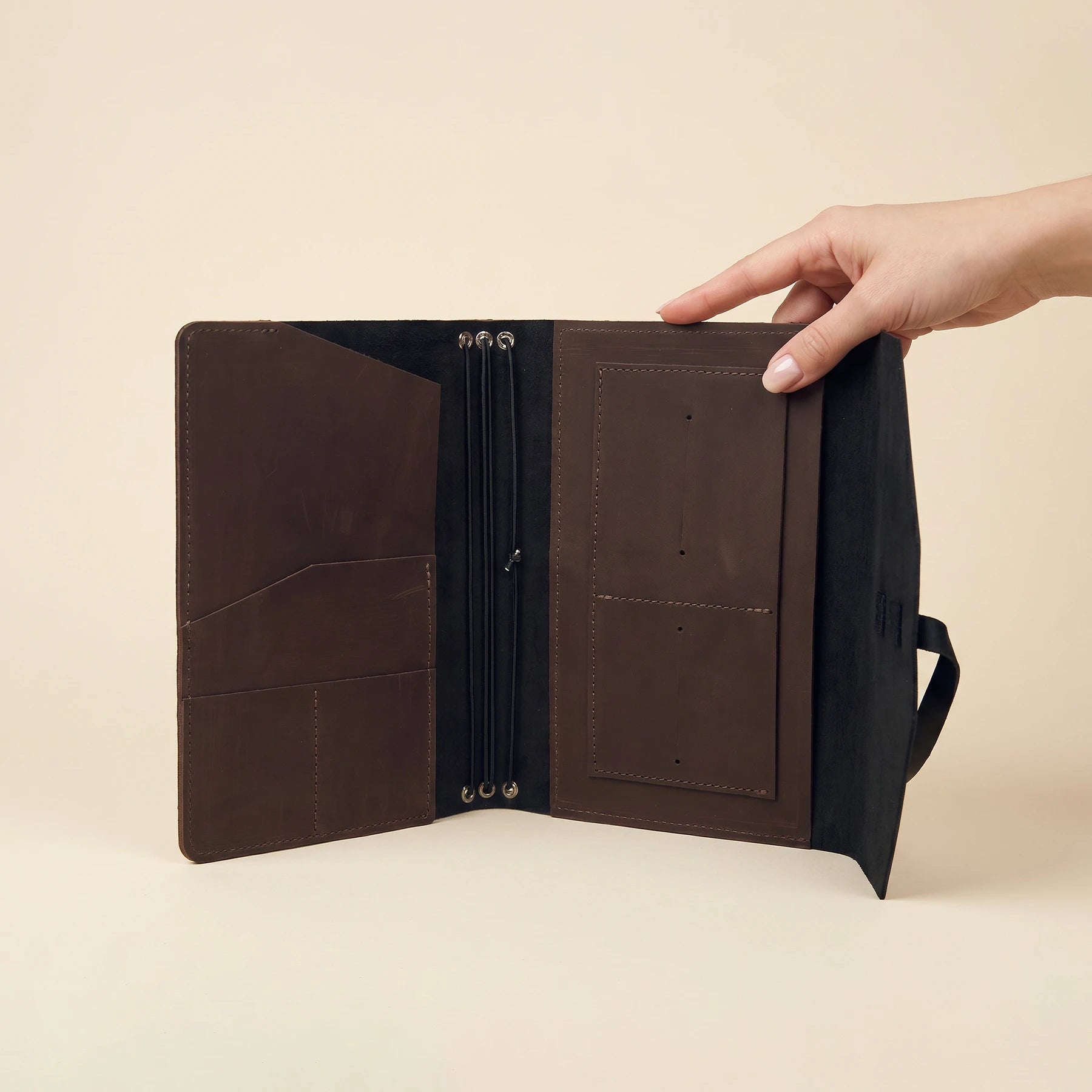 Journal Cover with Pockets