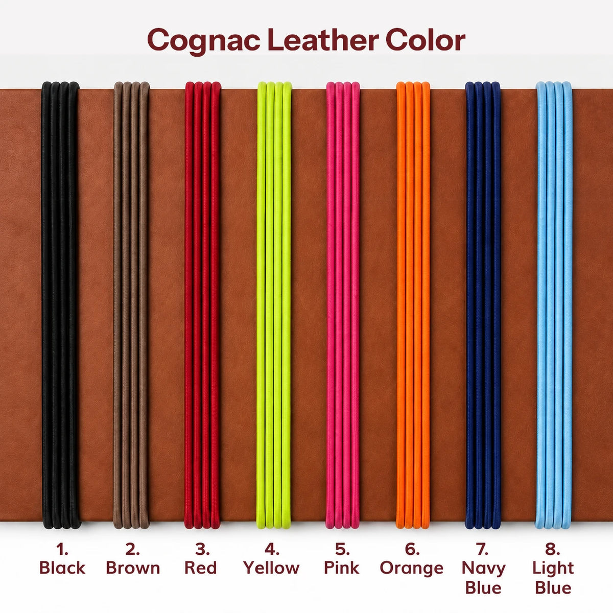 Cognac Leather Journal