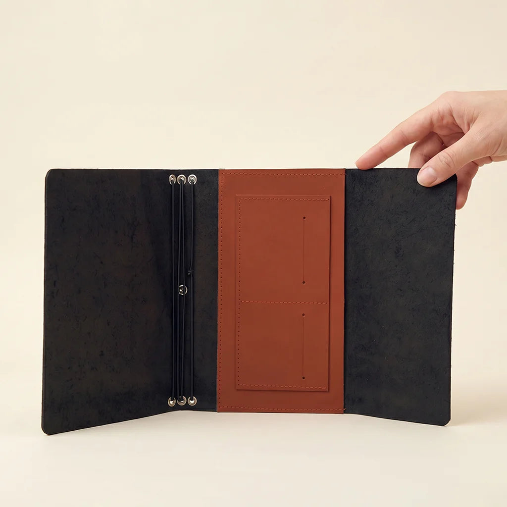A5 Leather Planner Cover