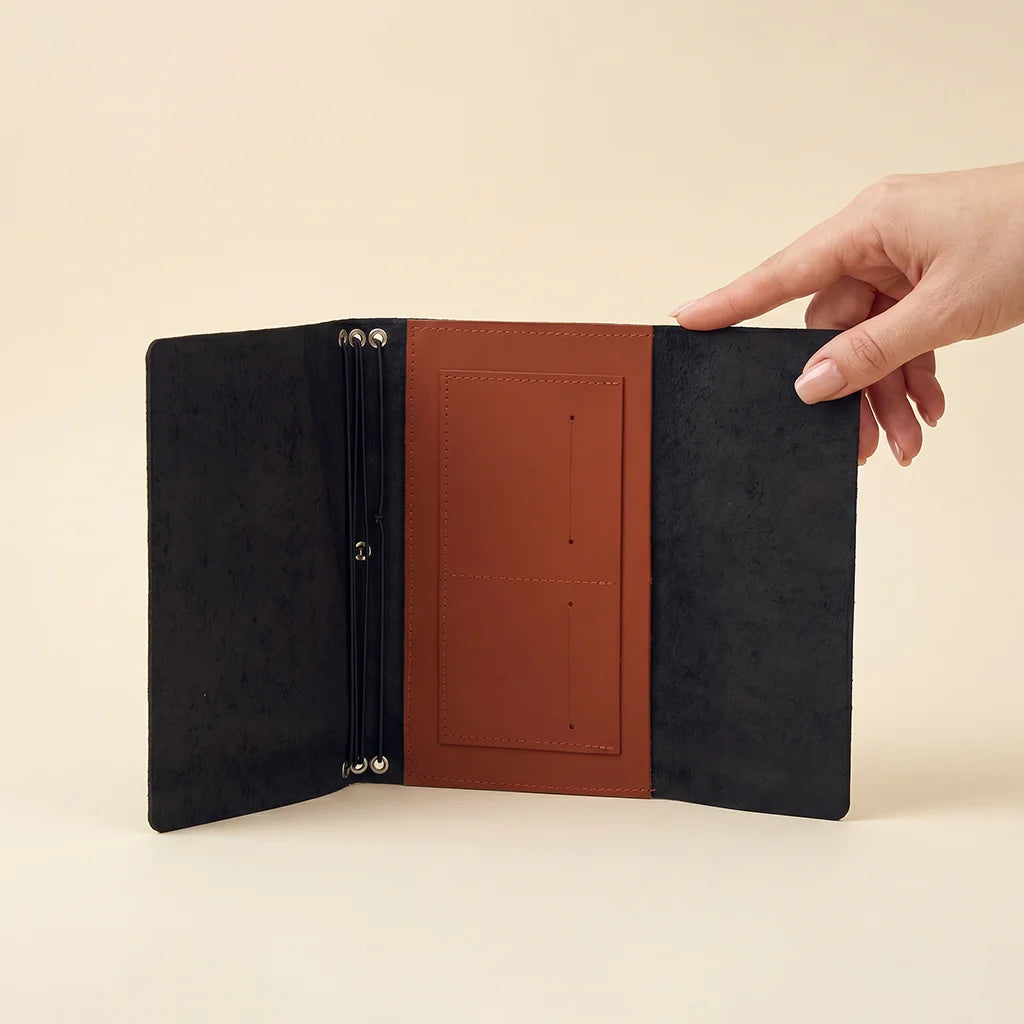 Journal Cover with Pockets