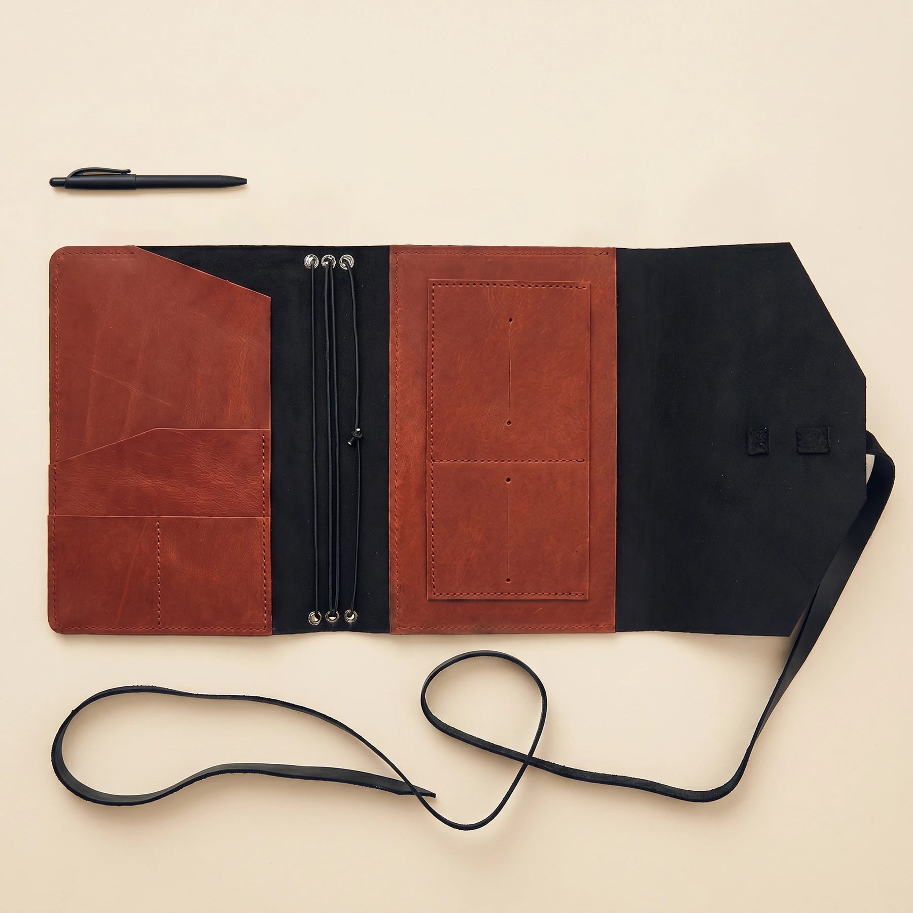 A4 Leather Notebook