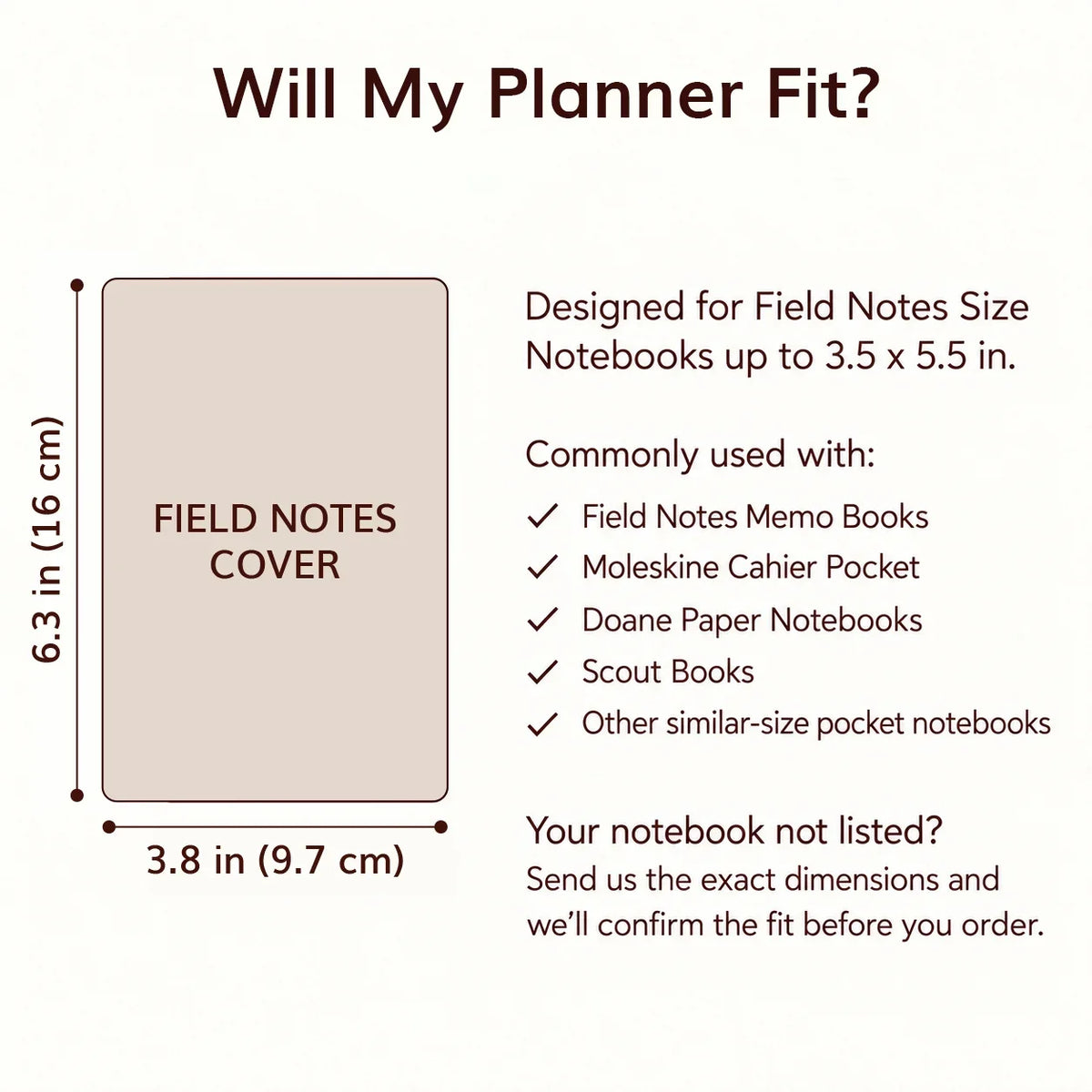 Will My Planner Fit?