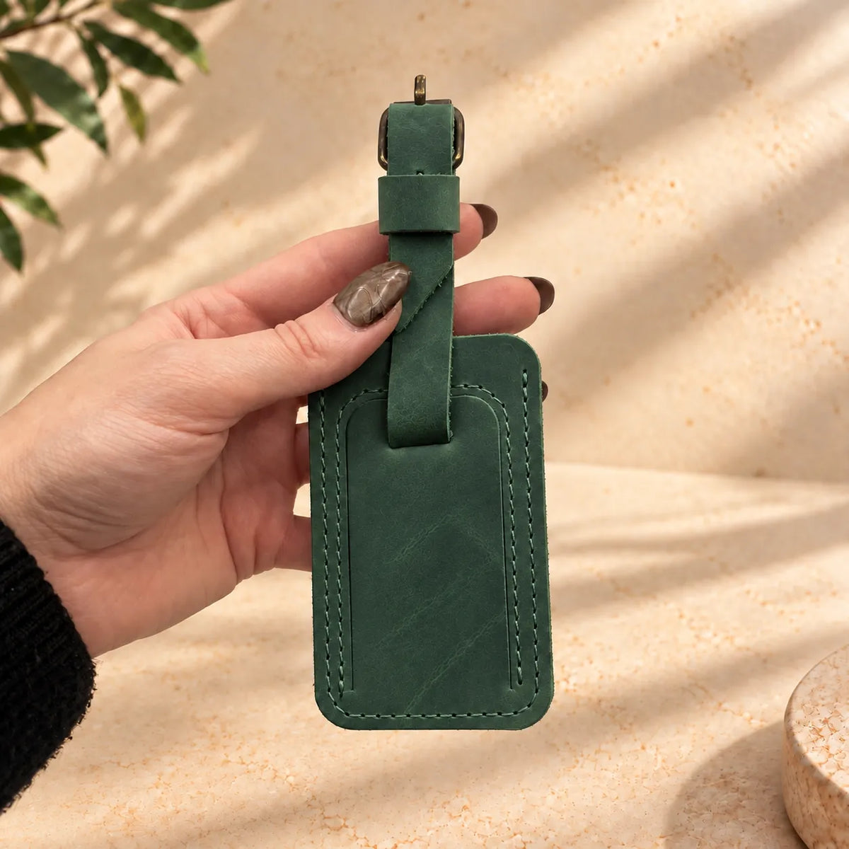 Leather Bag Tag