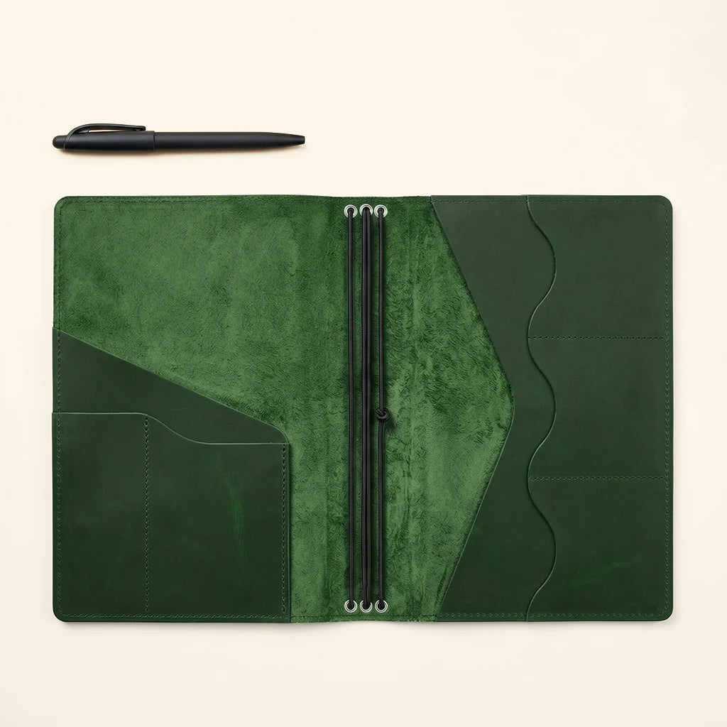 Classic journal cover crafted for everyday carry and creative projects.