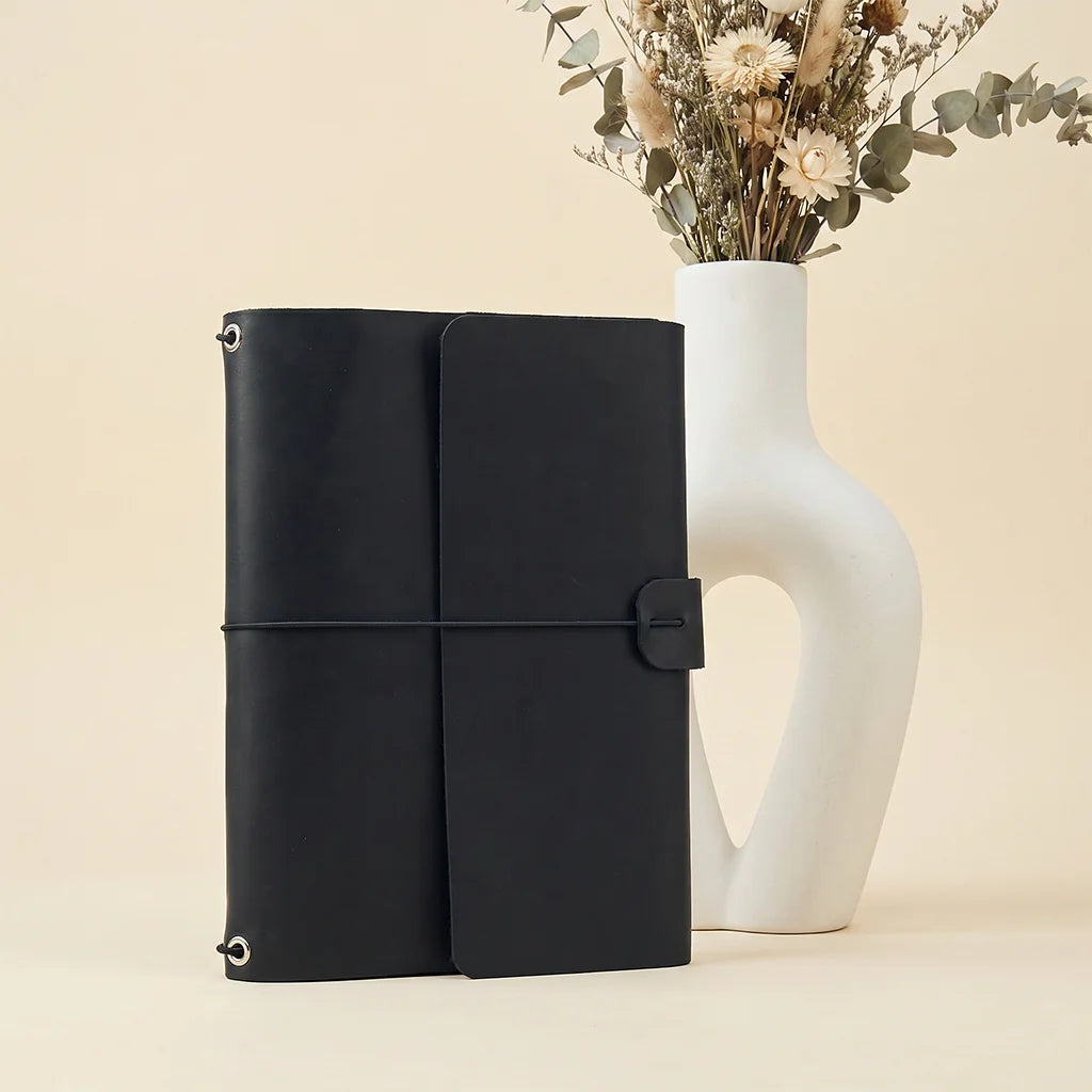 A4 Leather Notebook