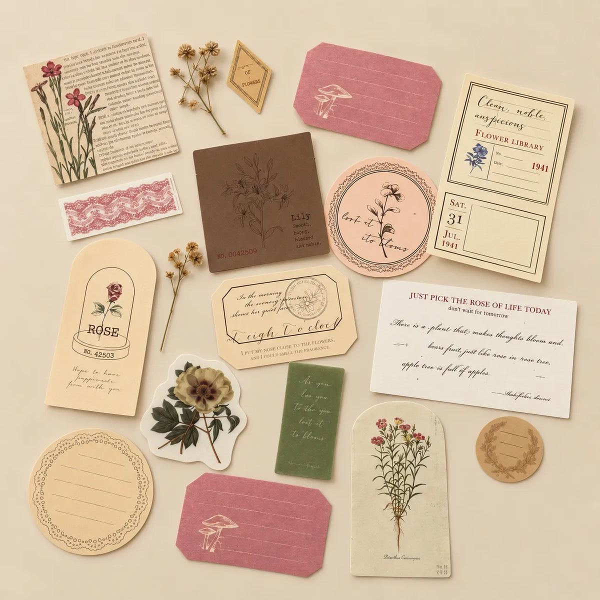 Scrapbooking Stickers Colette