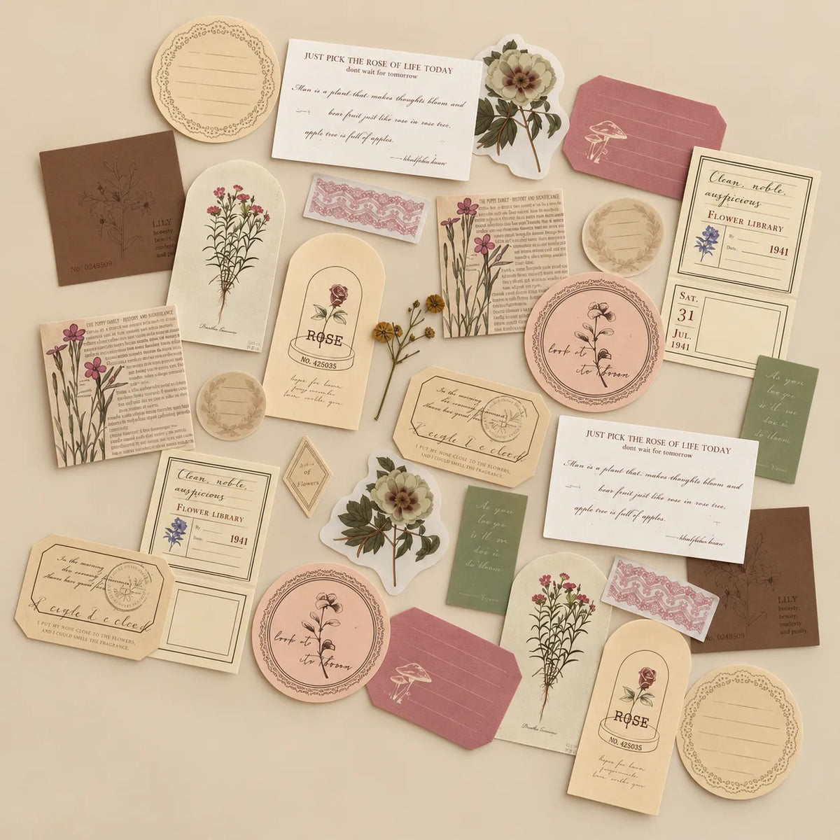 Scrapbooking Stickers Colette
