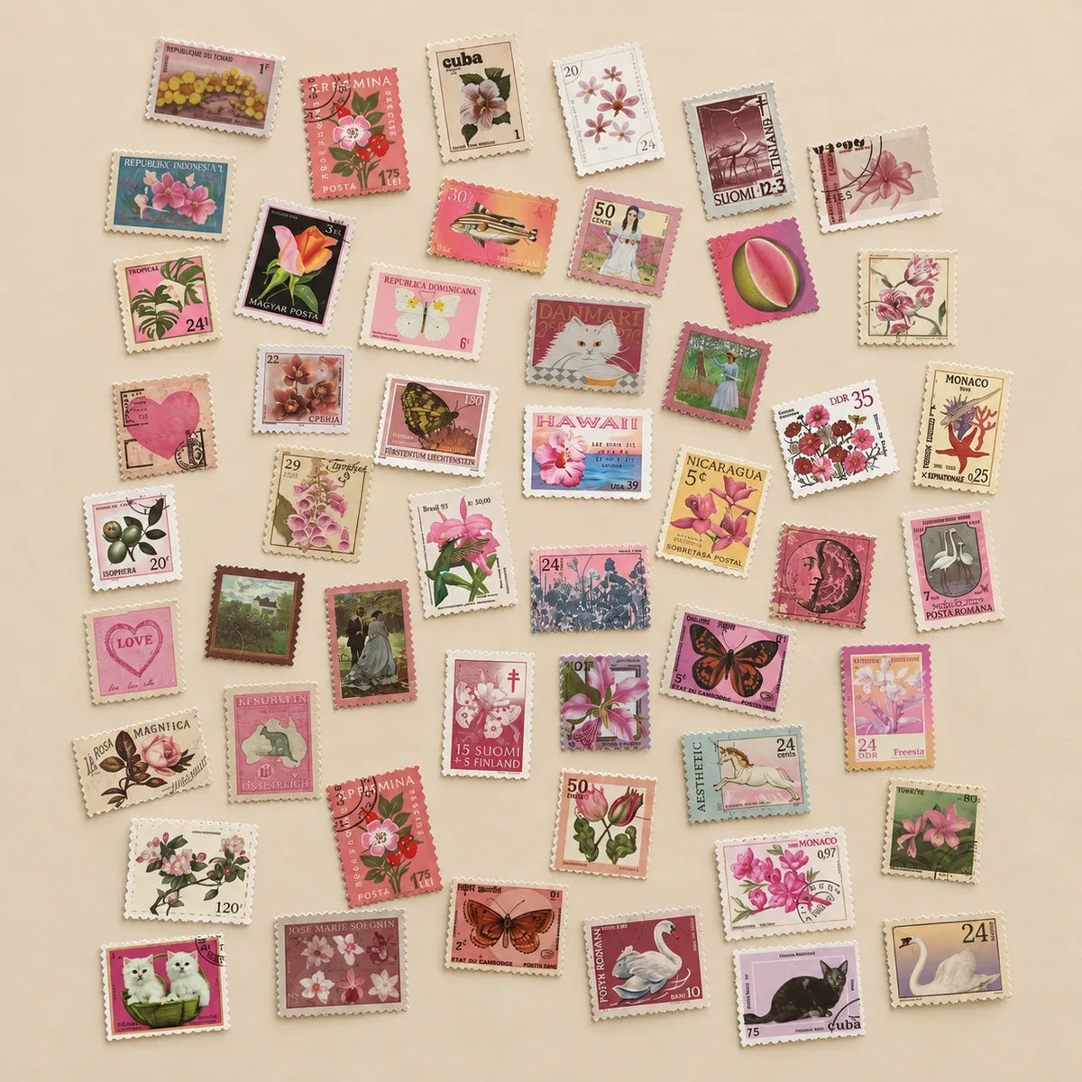 Scrapbooking Stickers Fleur