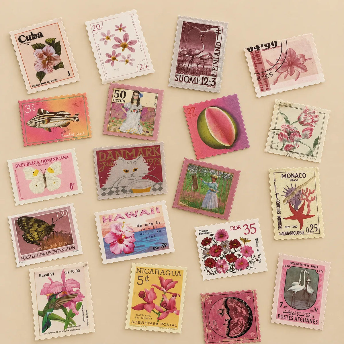 Scrapbooking Stickers Fleur