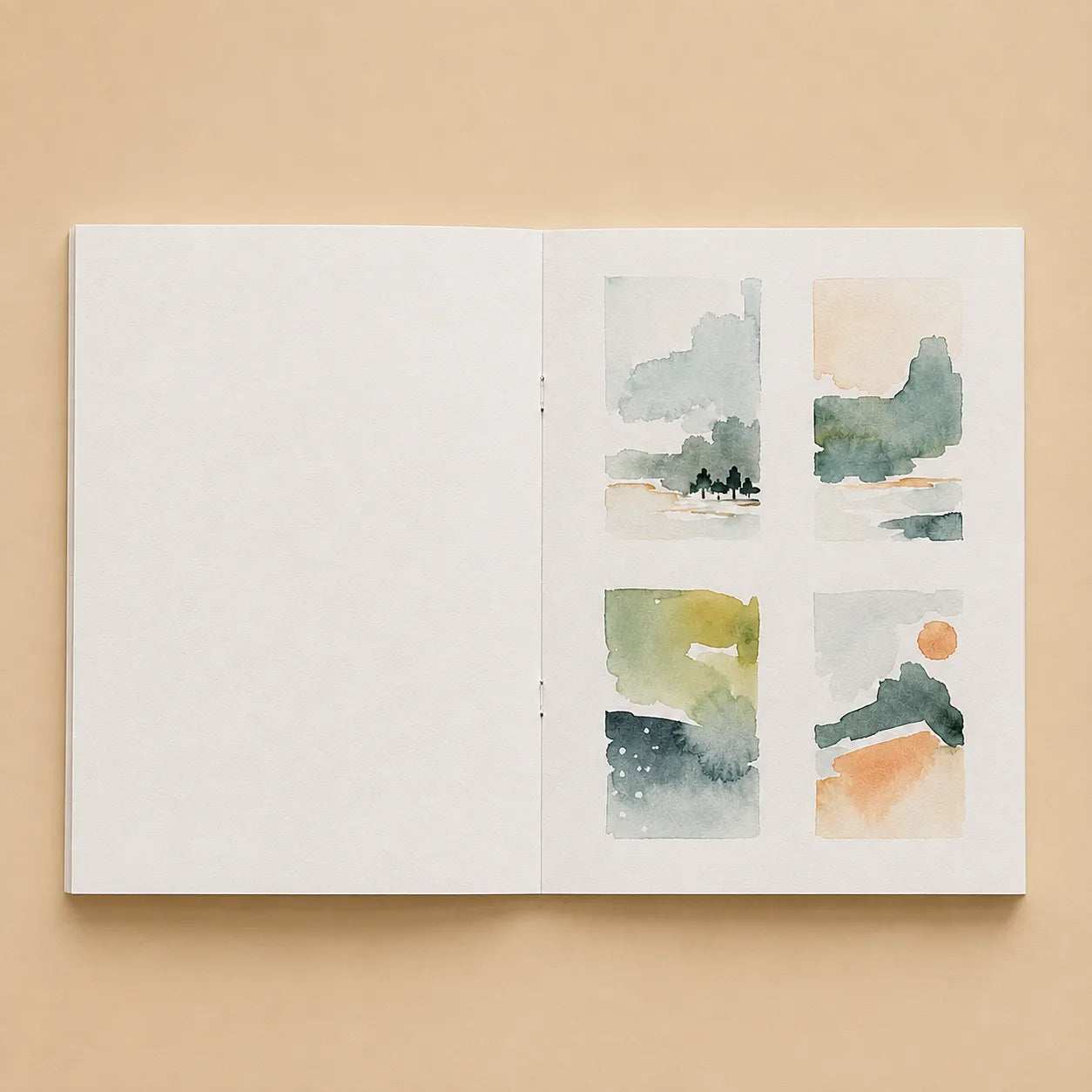 Watercolor Paper Refill — 40 Pages