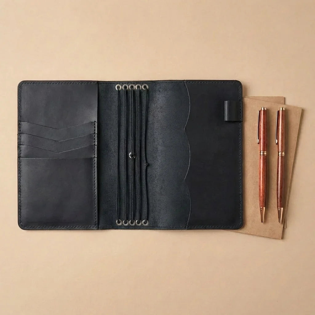 black onyx A5 Gabriel Journal