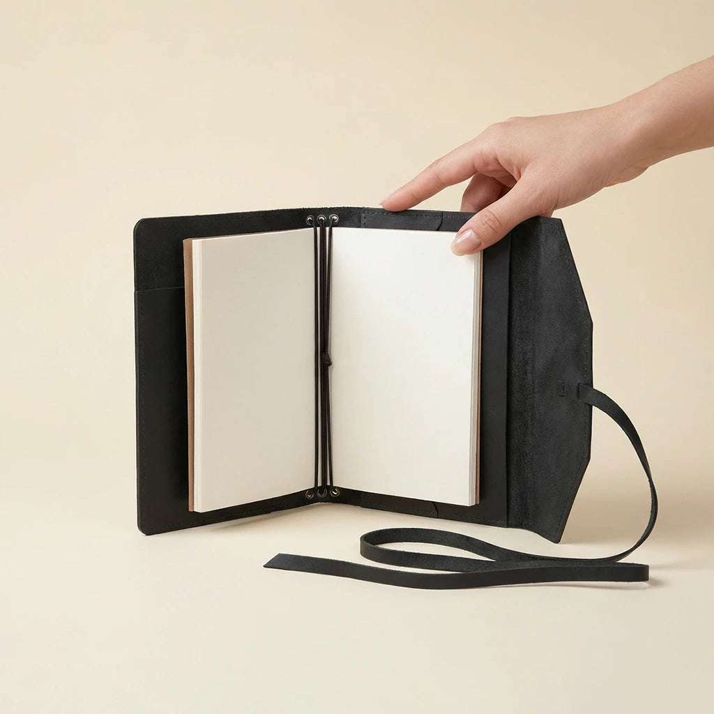 Leather Planner Cover