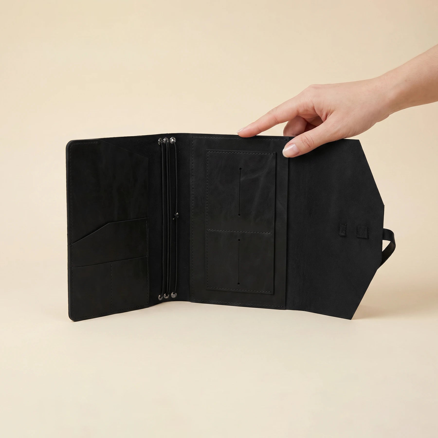 A6 Black Notebook