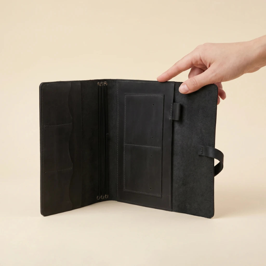 Black Notebook Cover