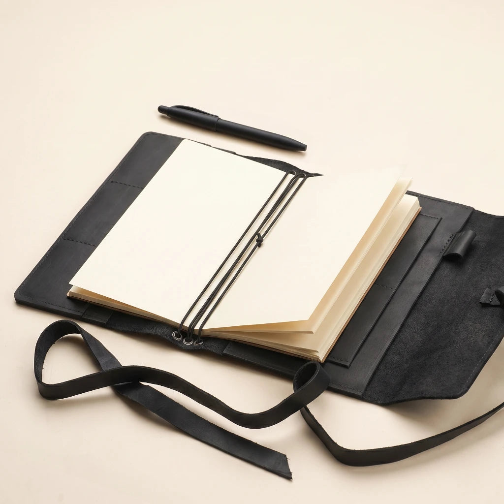 Black Notebook Holder