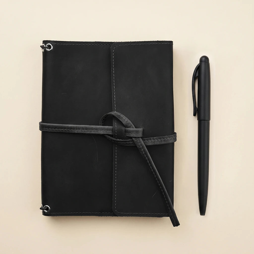 Leather Notebook with Name