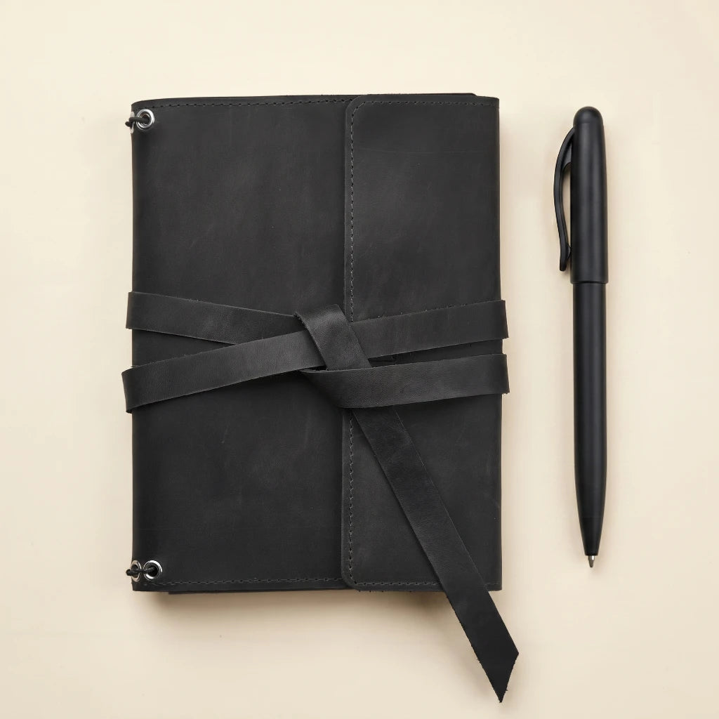Black Notebook Holder