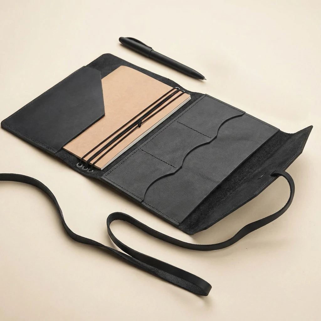 Black Leather Notebook