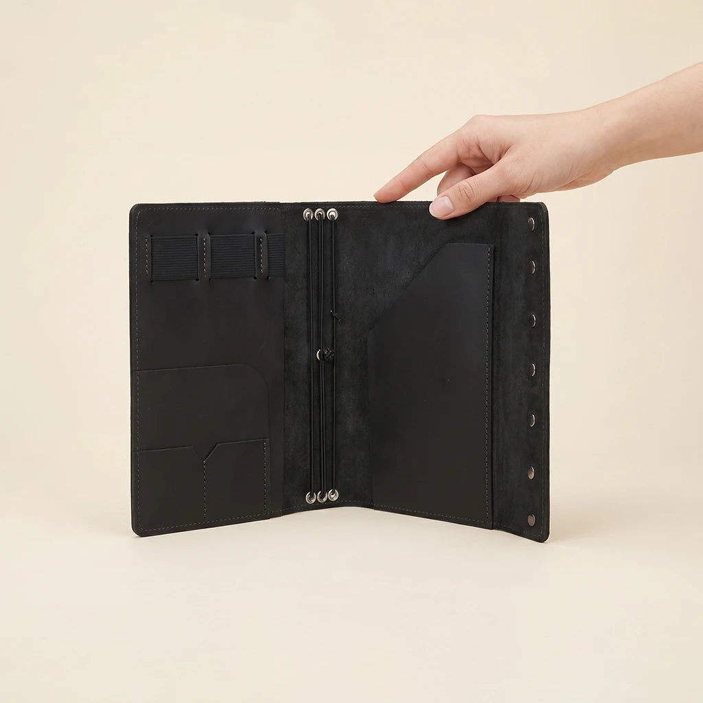 Black Planner Cover