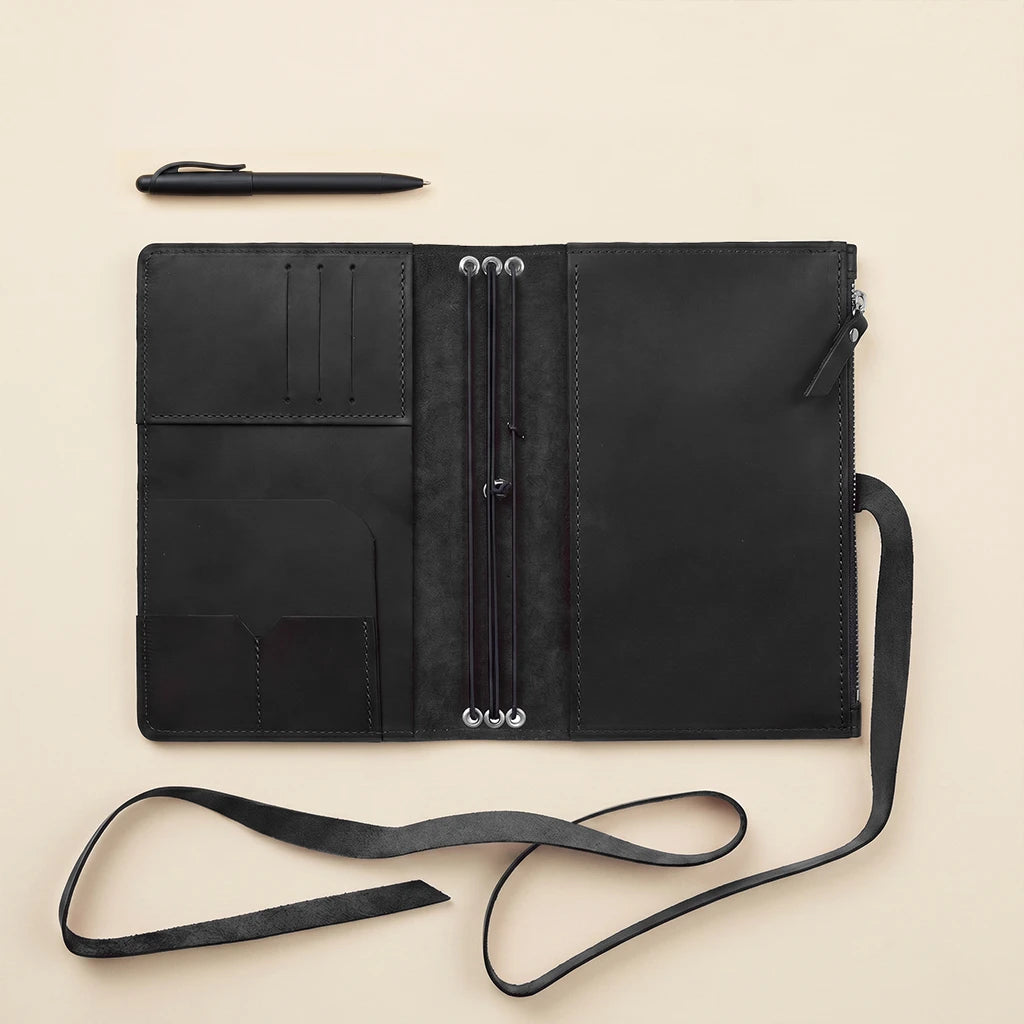 A4 Notebook Cover Black