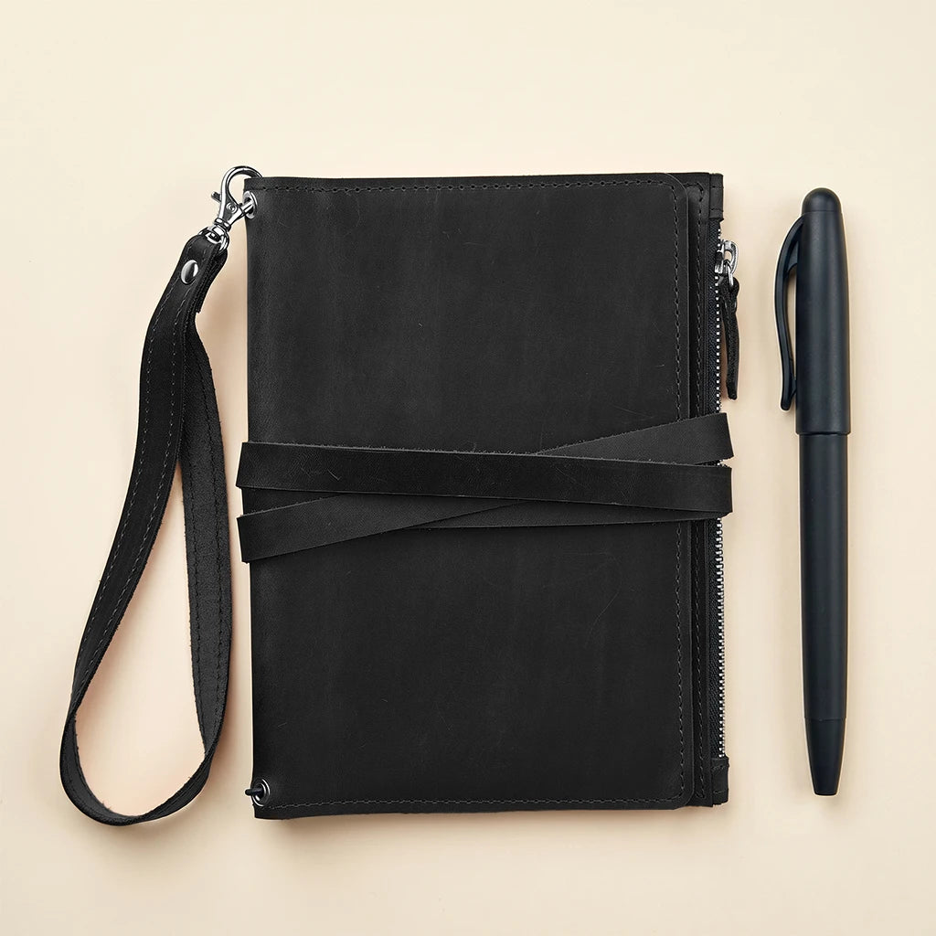 Pocket Size Leather Notebook
