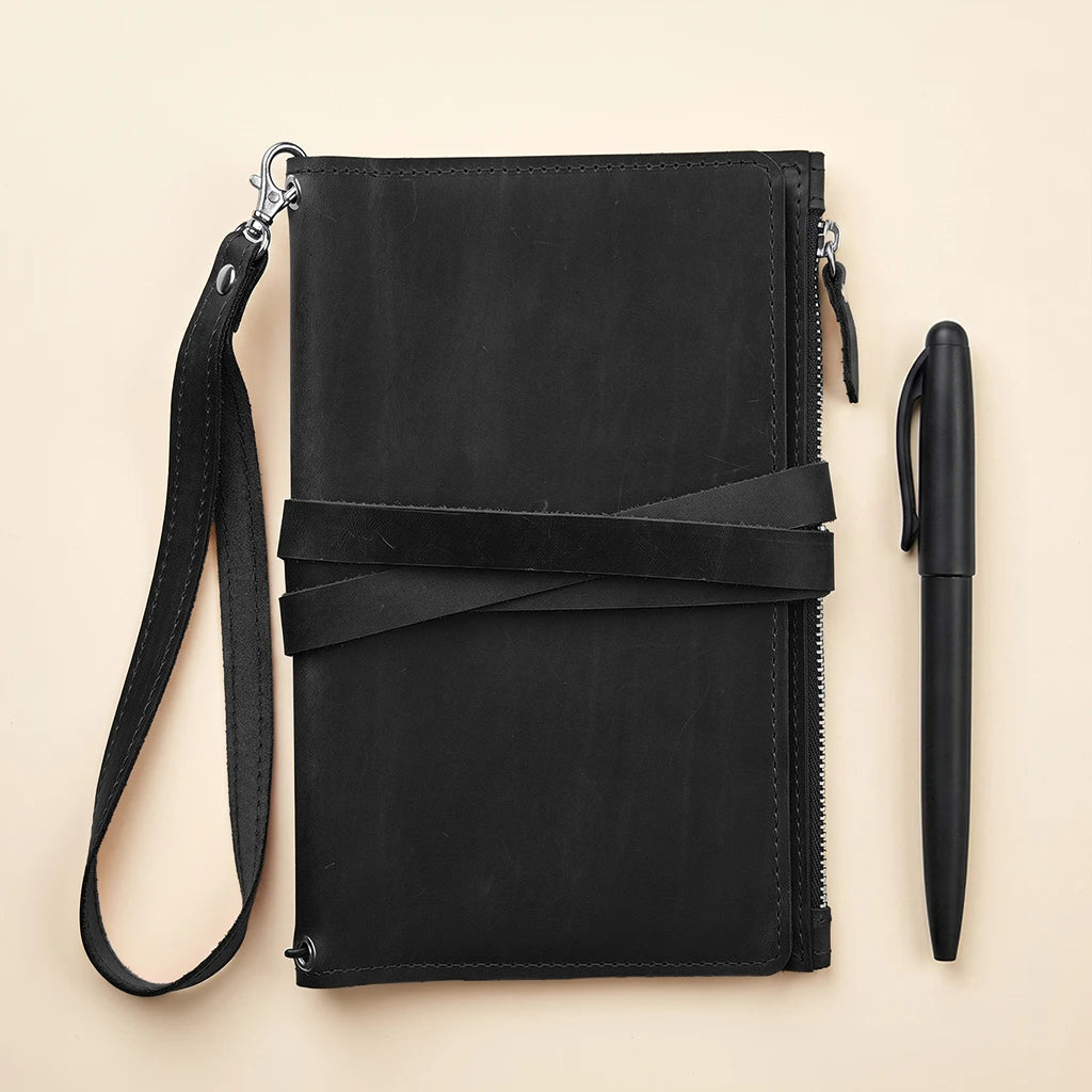 Black Notebook Holder