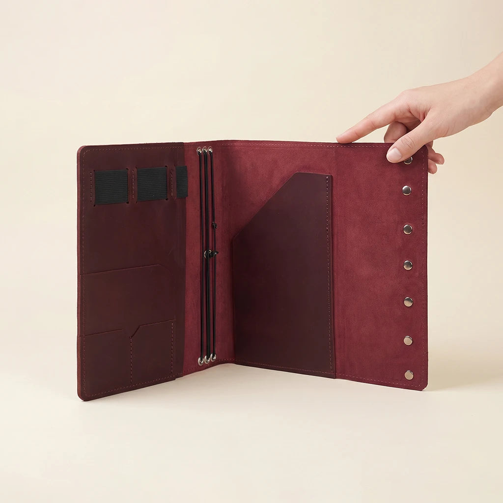 Leather Notebook Case