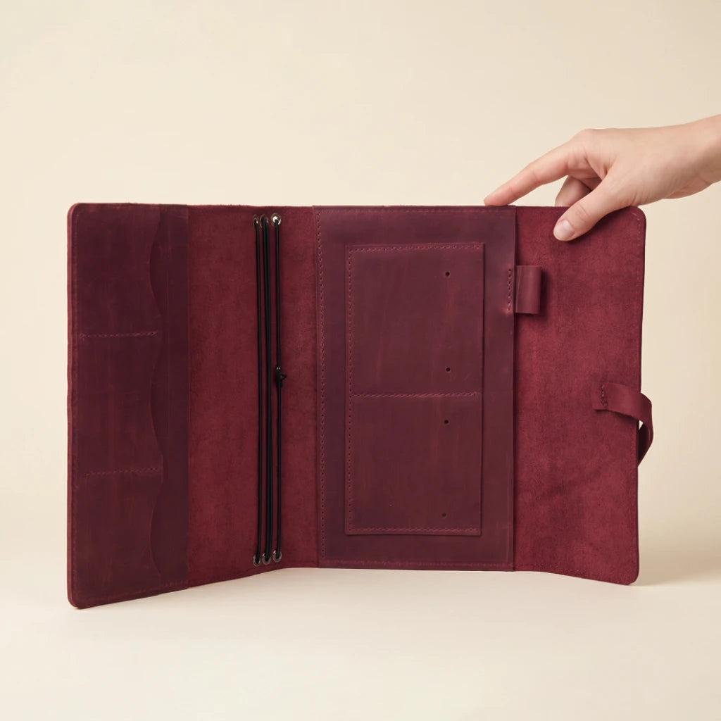 Monogrammed Notebook Cover