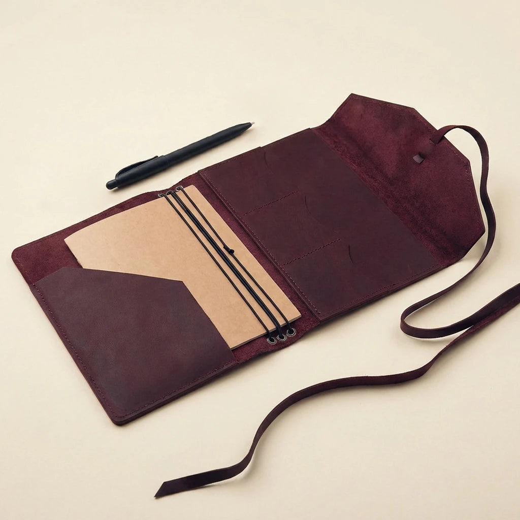 Notebook Cover with Pockets