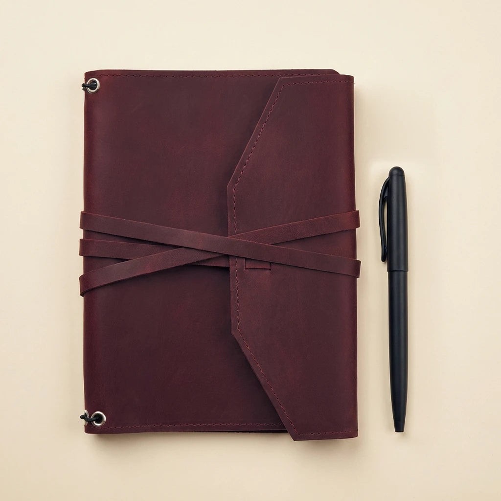 Refillable Leather Journal