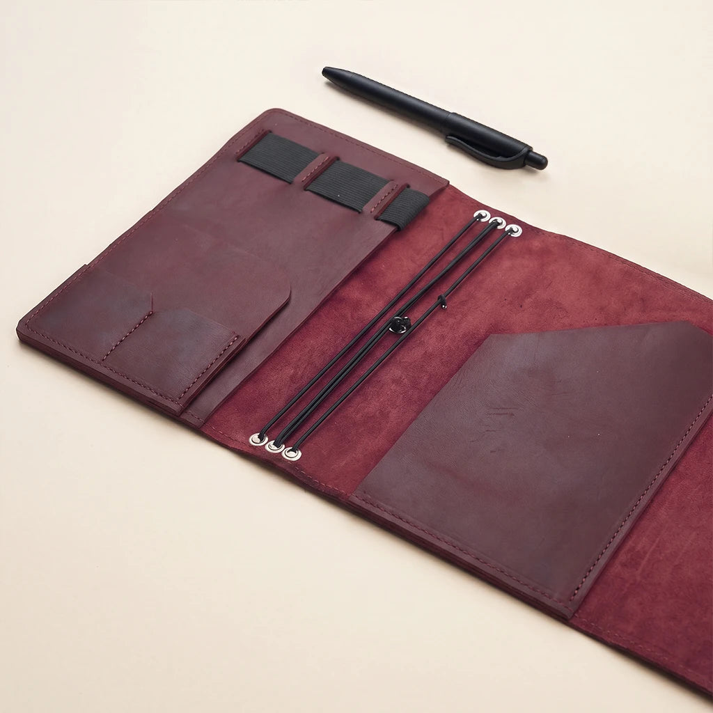 Refillable Leather Notebook