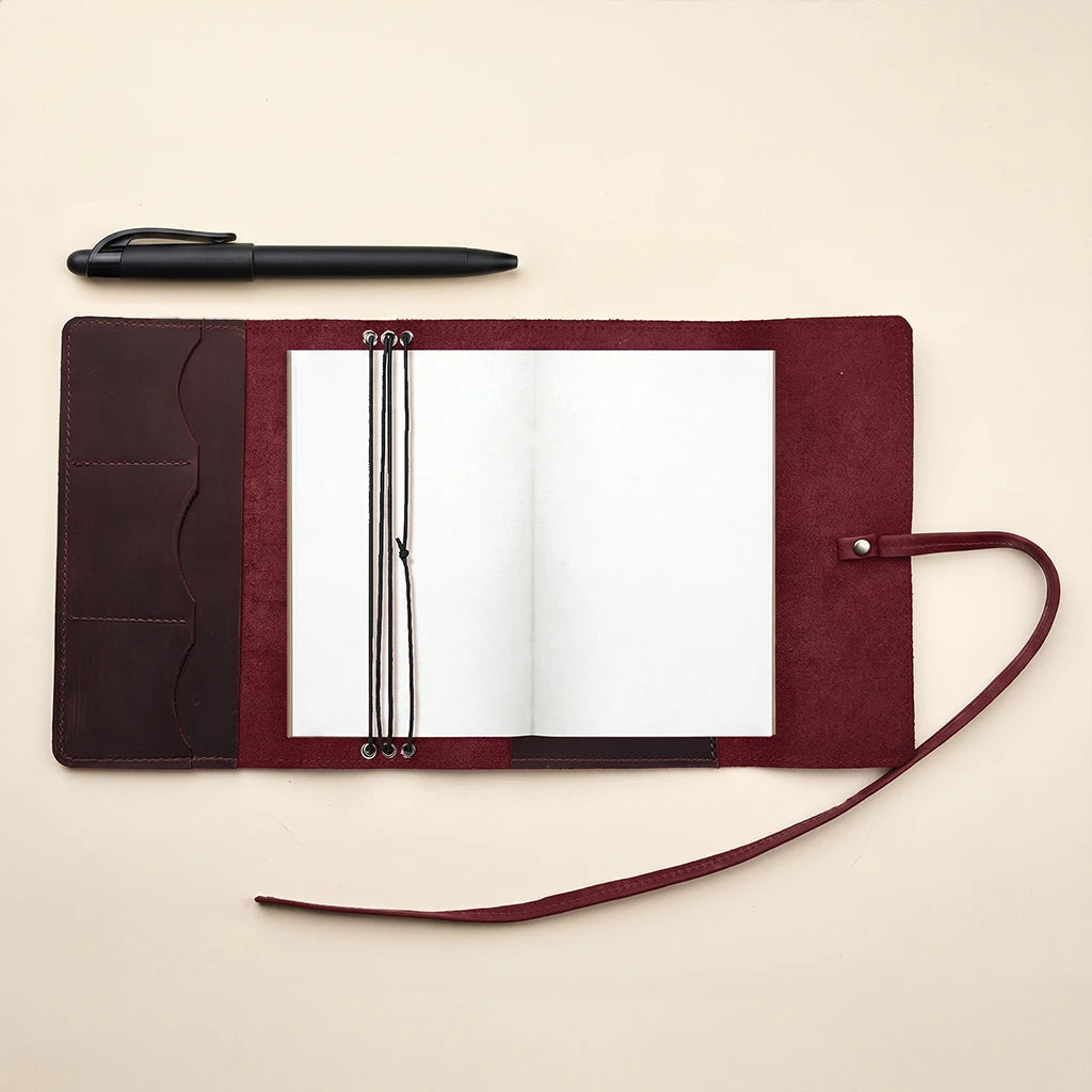 Notebook Cover with Paper