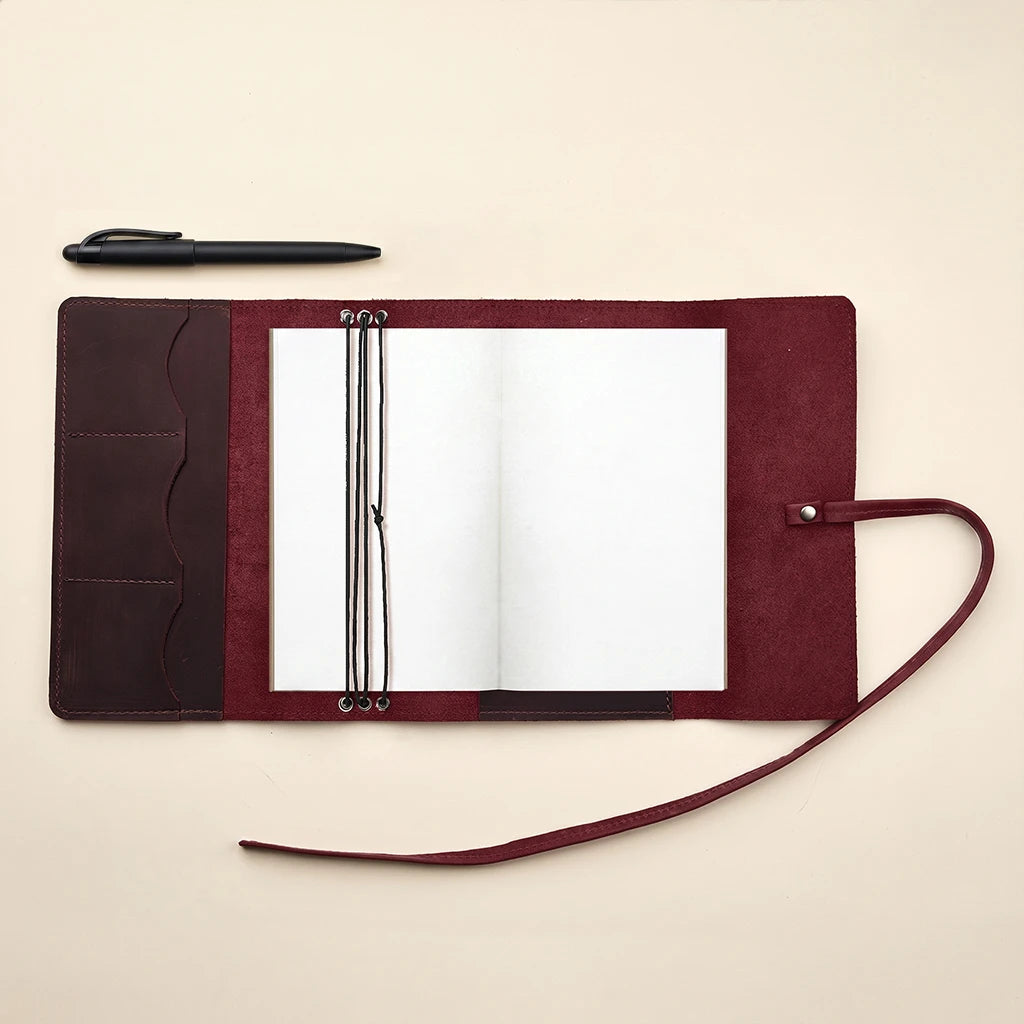 Journal Cover with Elastic Bands