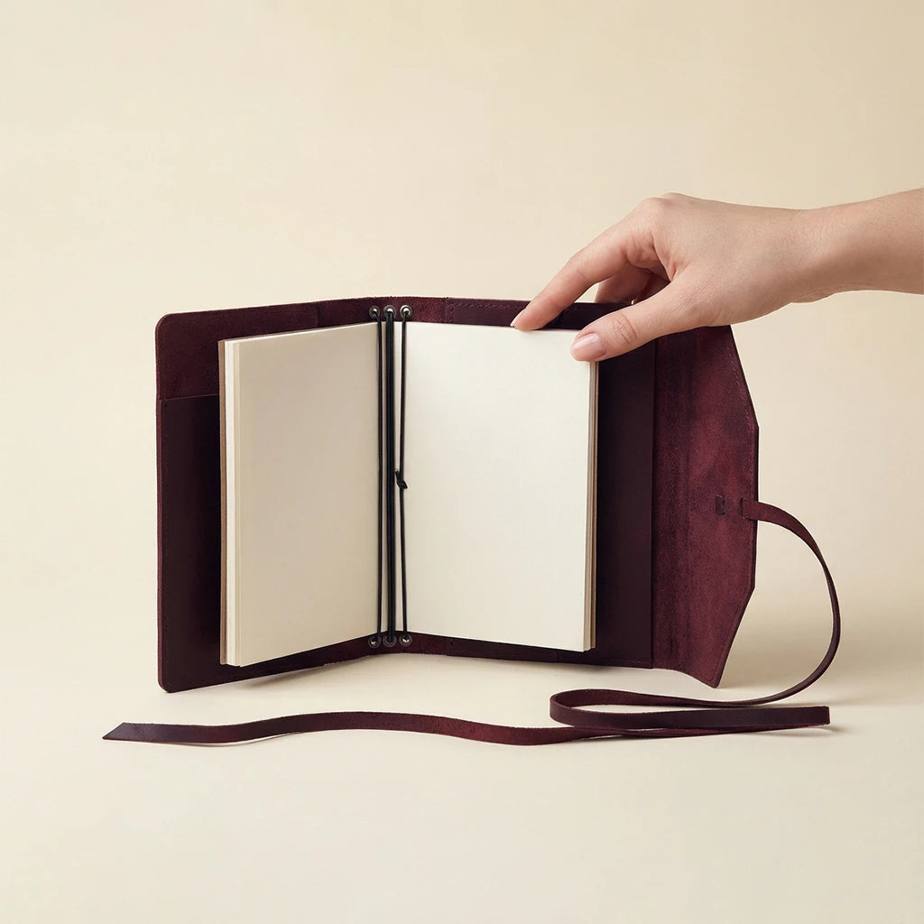 Leather Notebook Case