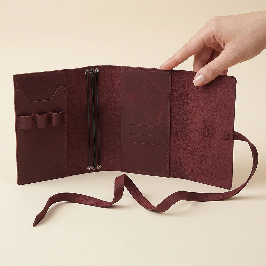 Leather Notebook Holder