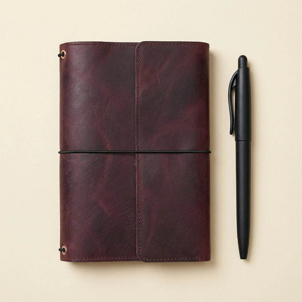 Refillable Leather Journal