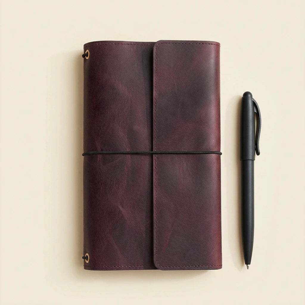 Refillable Leather Journal