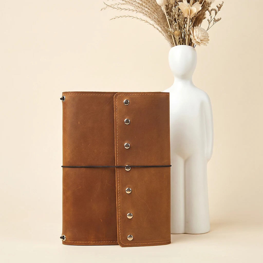 Leather Journal with Name