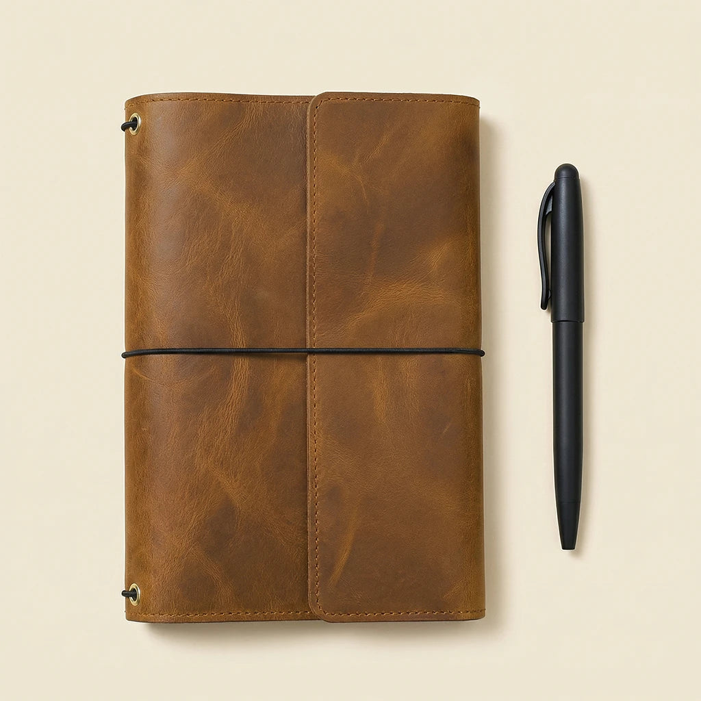 Leather Planner Cover A5
