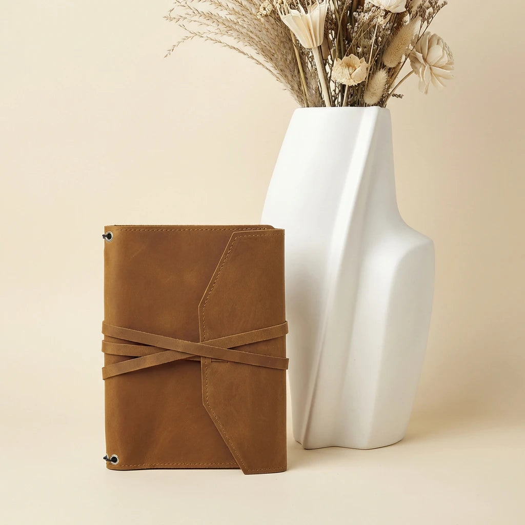 Monogrammed Journal Cover