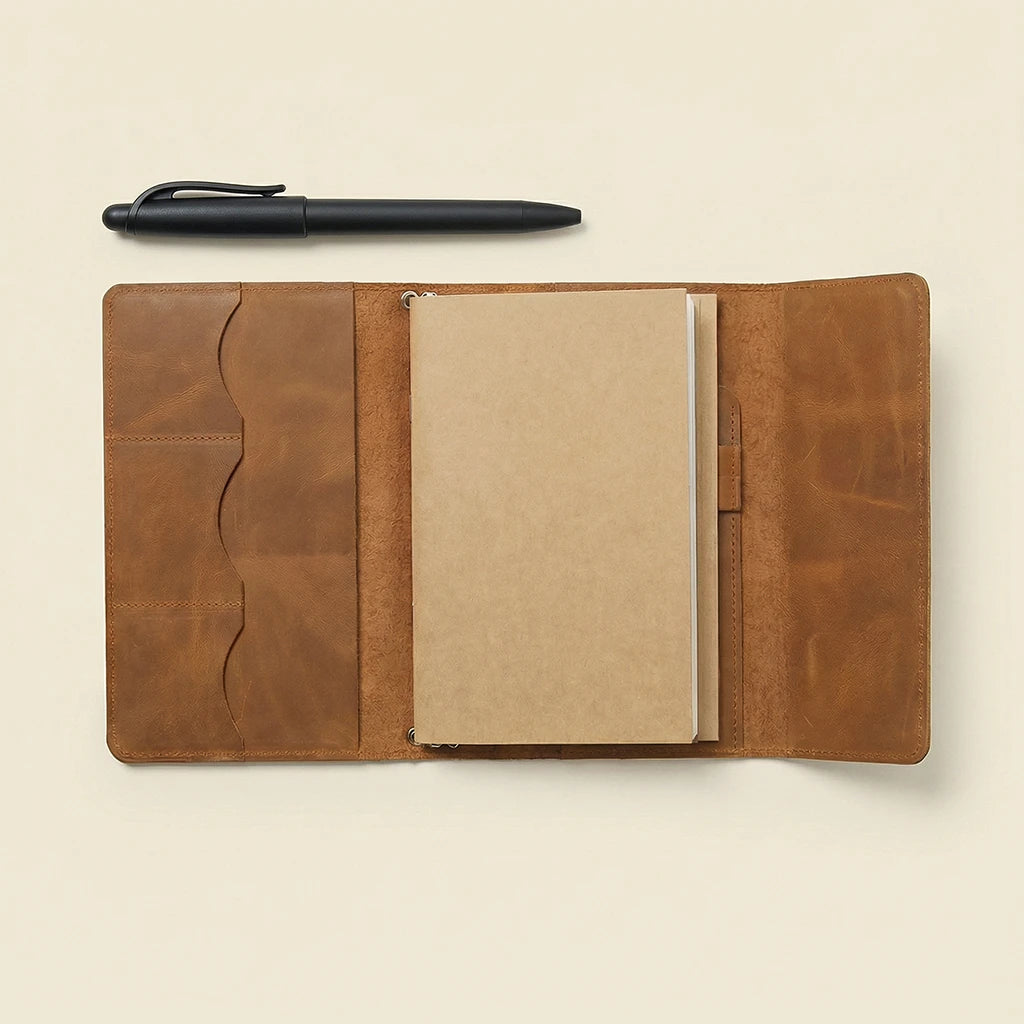 Small Notebook Cover Leather