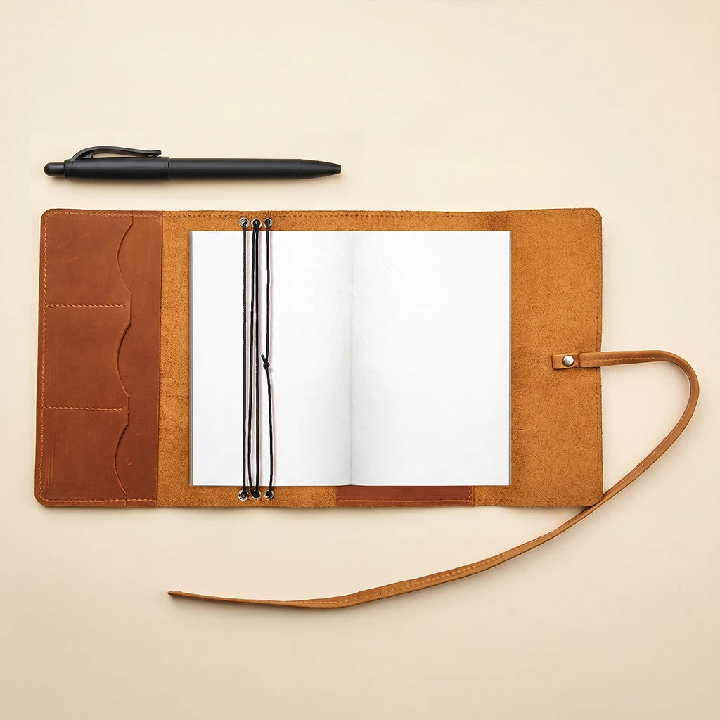 Journal Cover with Pockets