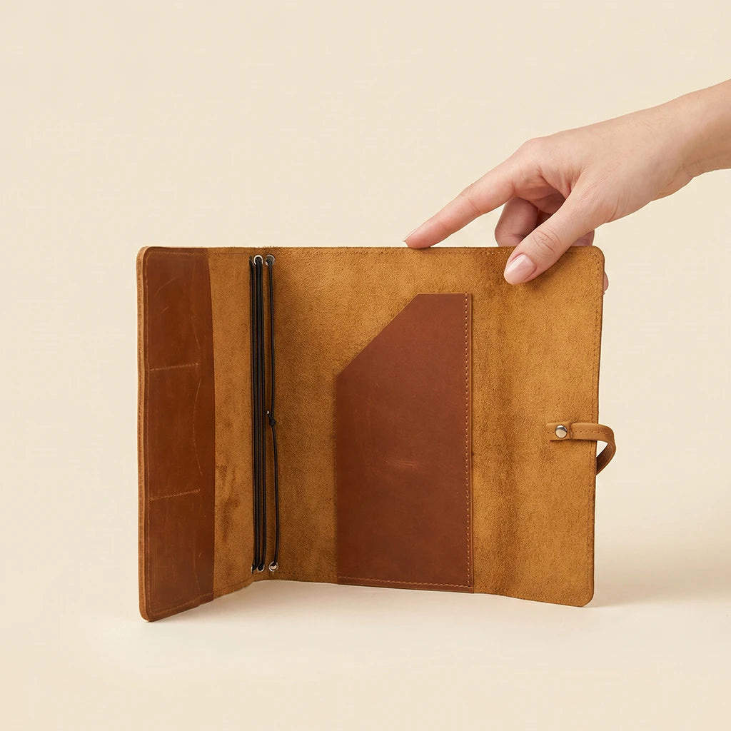 Leather Notebook Case