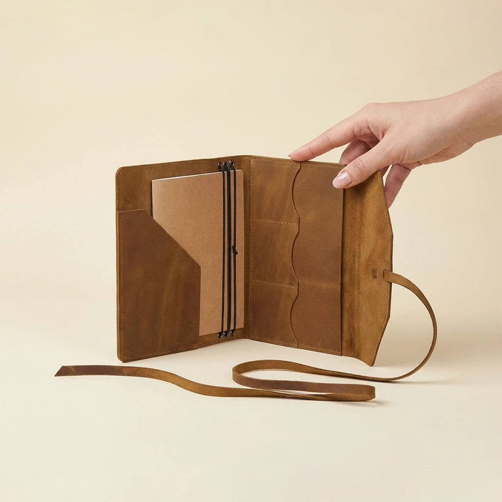 Leather Notebook Holder