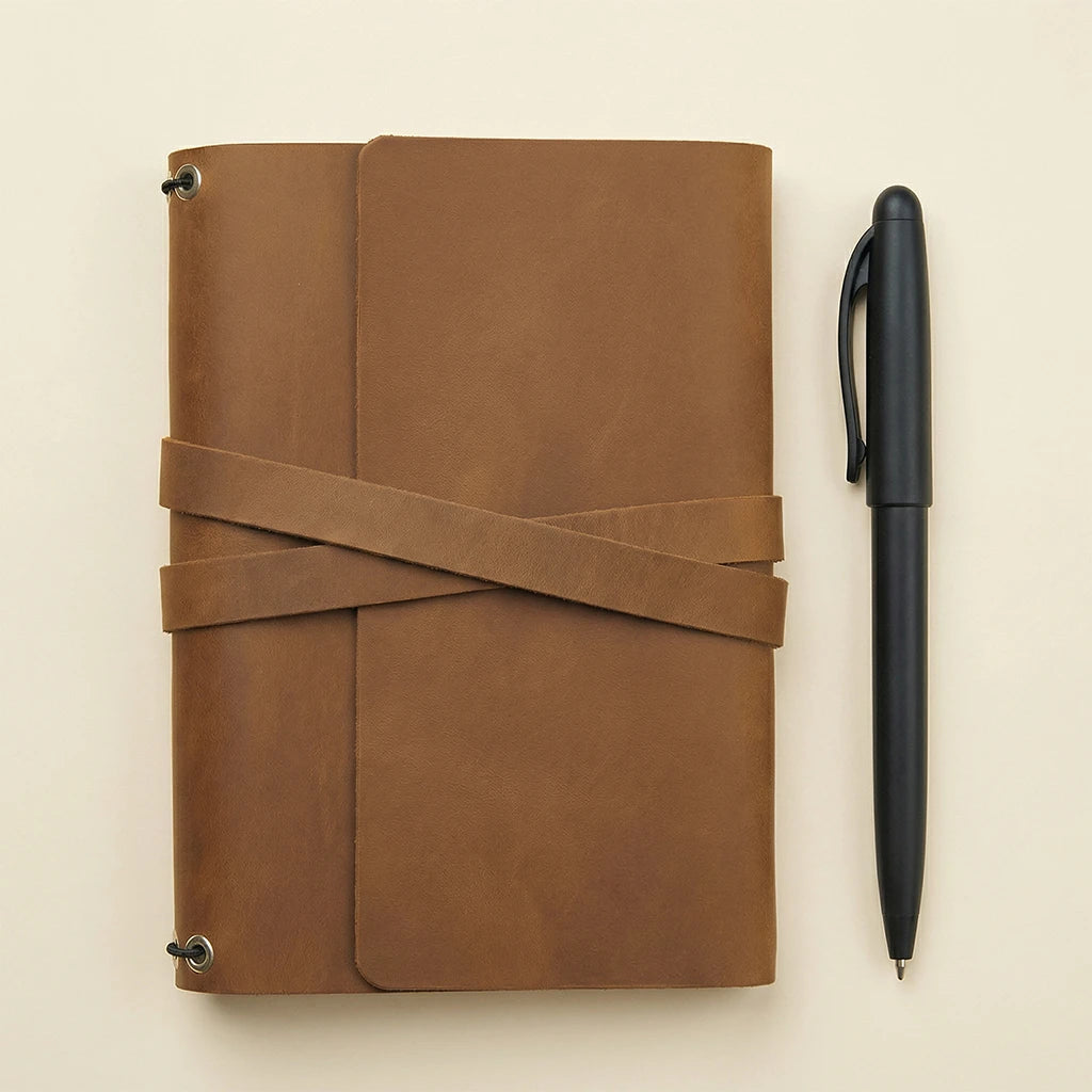 Monogrammed Notebook Cover