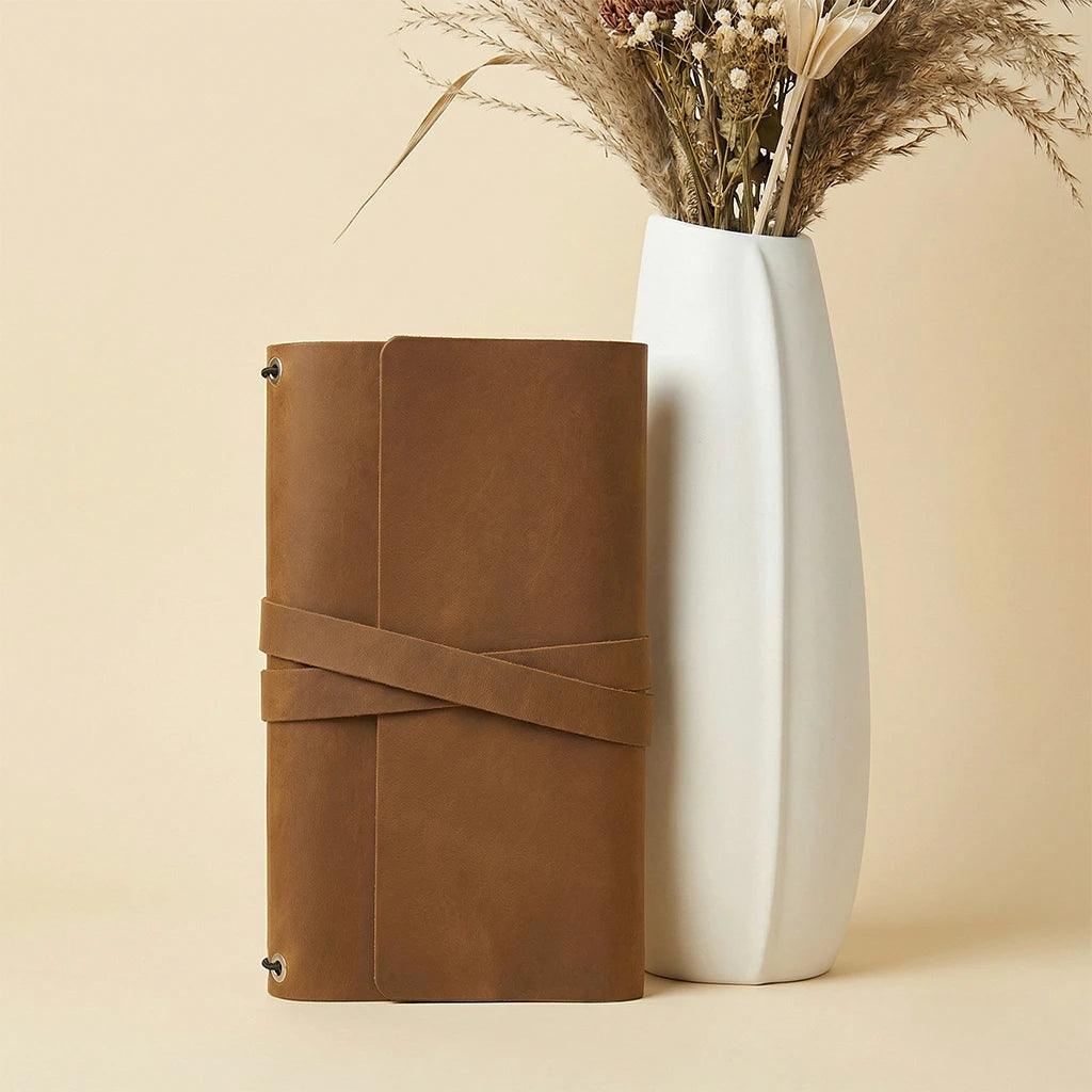 Refillable Leather Notebook