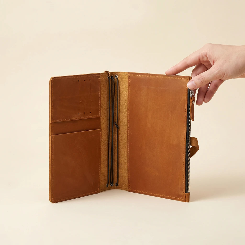 Leather Notebook Holder A5