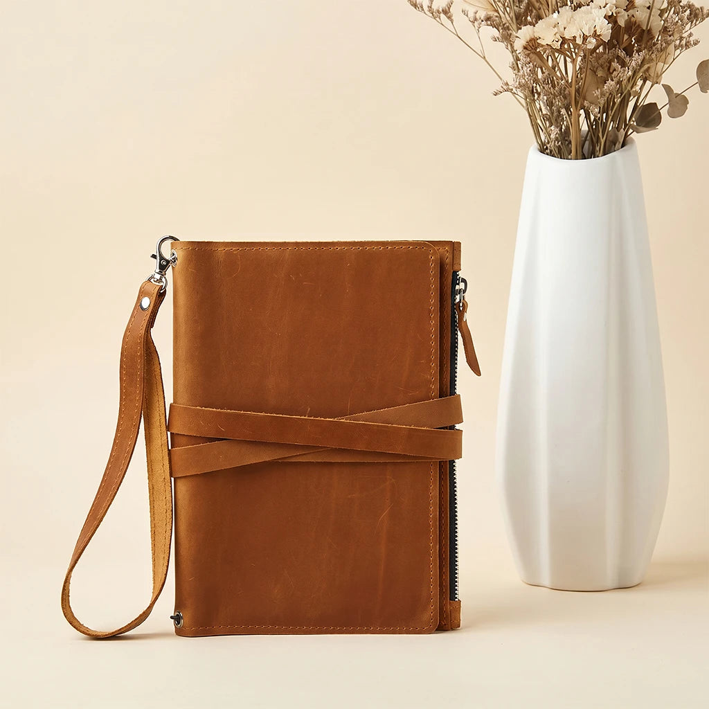 Notebook Cover with Wrist Strap A5